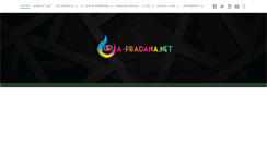 Desktop Screenshot of a-pradana.net